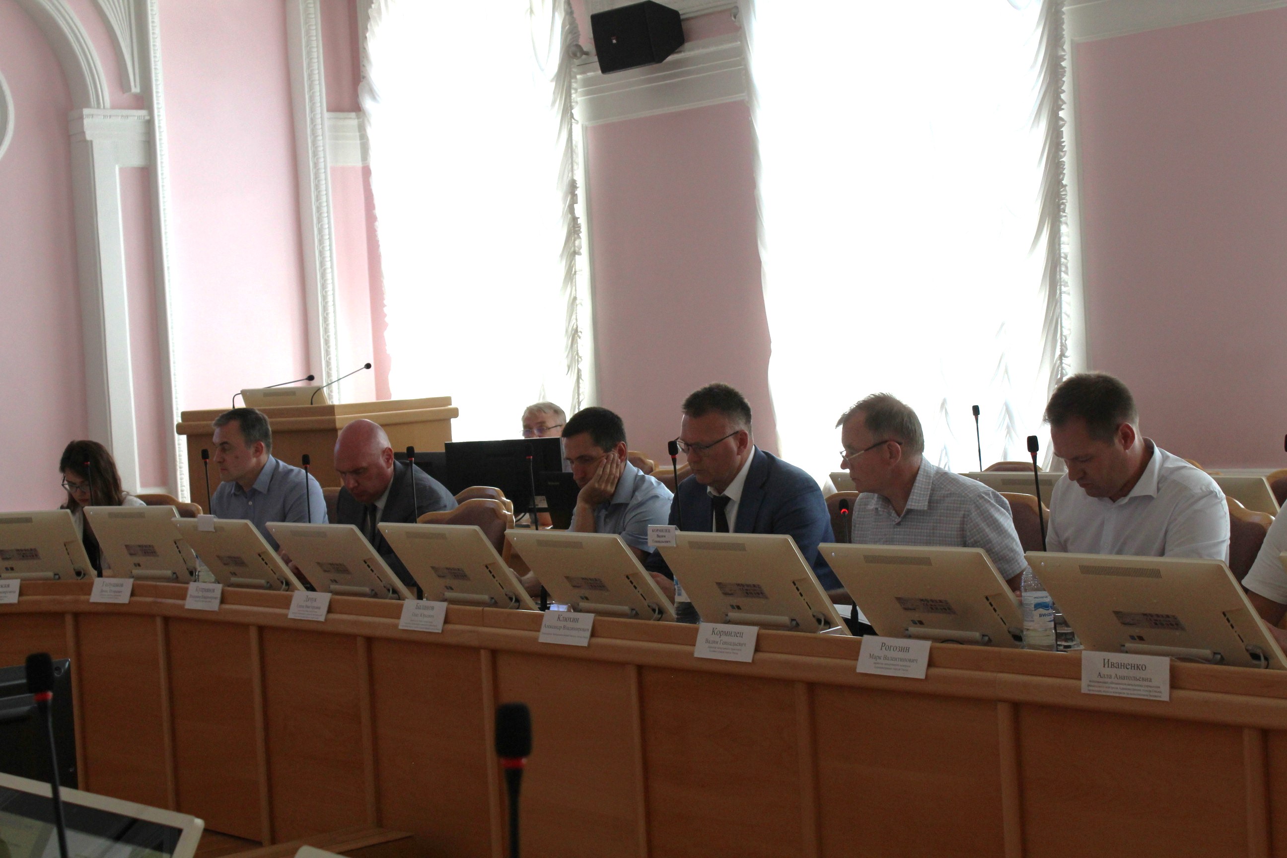 Выступление Председателя КСП г. Омска на заседании комитета Омского городского Совета по вопросам транспортной инфраструктуры 09.07.2026