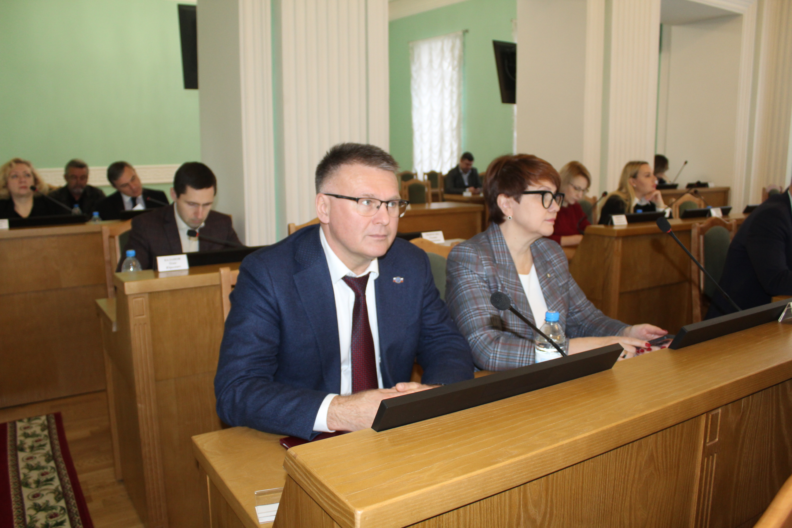 Участие Председателя КСП г. Омска в заседании Омского городского Совета 20.11.2024