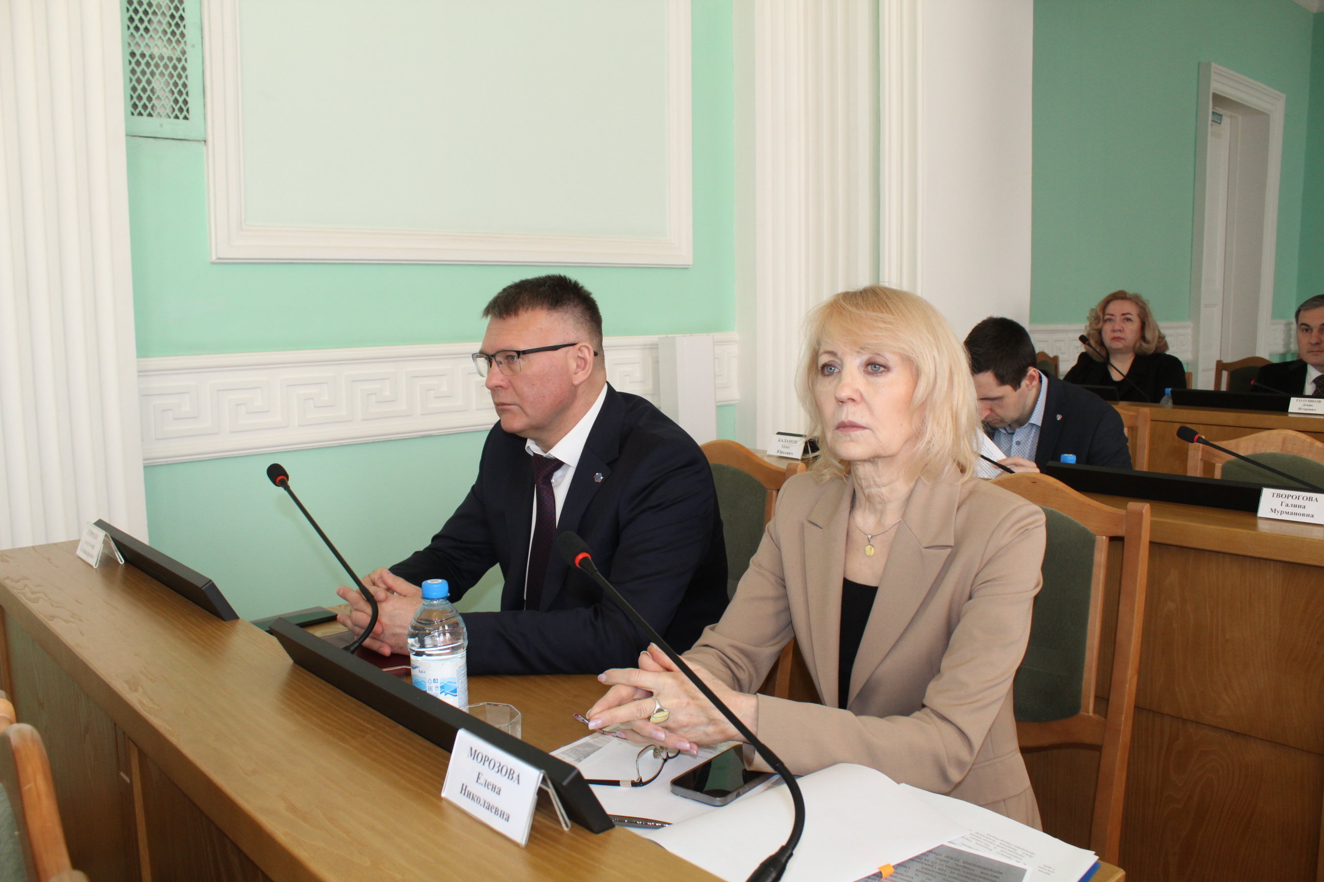 Участие Председателя КСП г. Омска в заседании Омского городского Совета 05.03.2025
